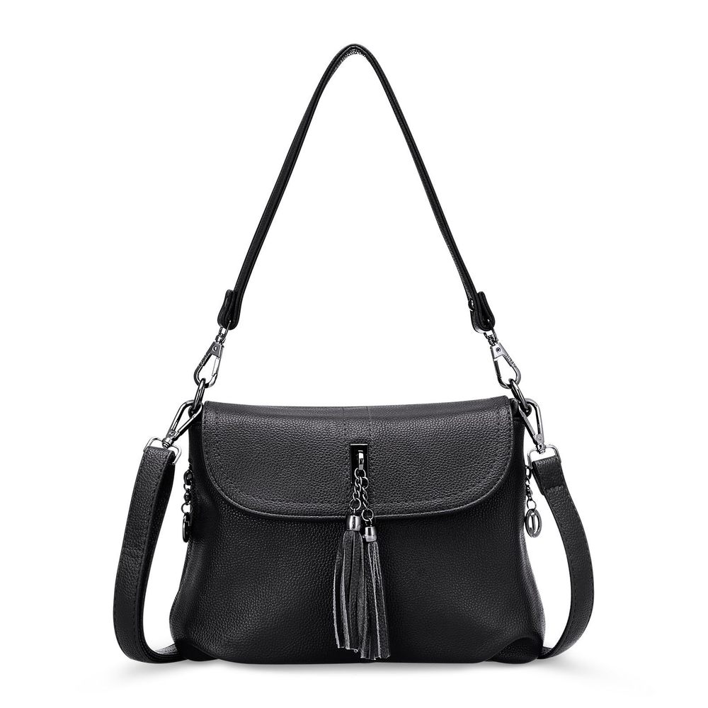 Chic Bag Hobo Strap Crossbody Satchel Stitching Pu Top Handle Bags Totes